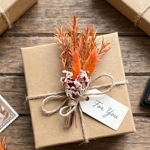 6Pcs Mini Ramo de Flores Secas para Decoración DIY miniatura 4