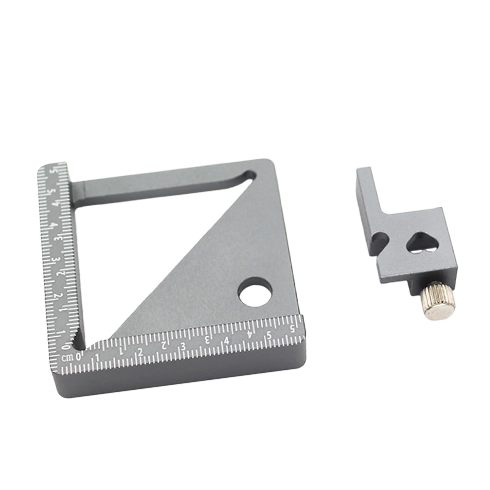 Professional Woodworking Measuring Gauge with Clear Scale Marking for Accurate Width Height Measurements Scribing Ruler Multipurpose Measurement Ruler