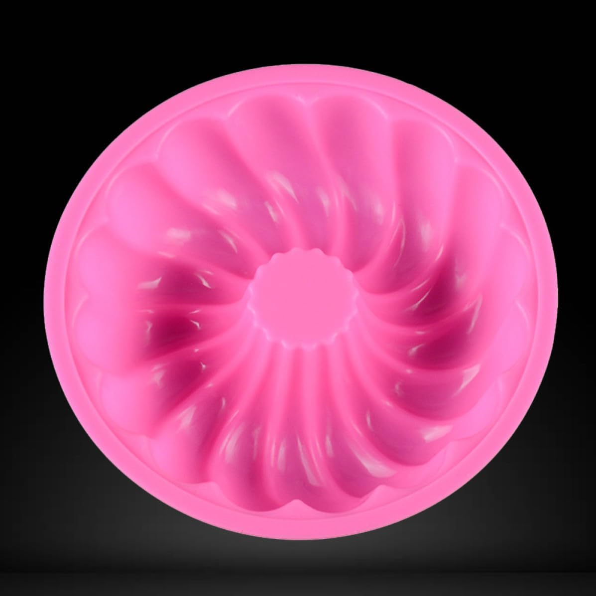 Cake Mold Silicone Spiral Pattern for Baking and Decoration
