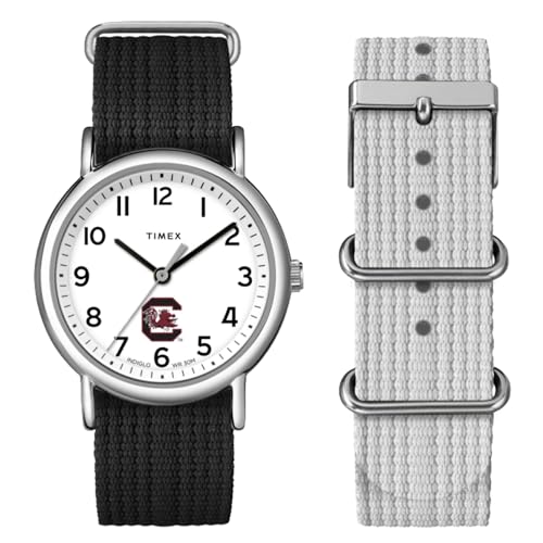 Montre Weekender Timex Caroline du Sud Gamecocks noir pour vos sorties et loisirs