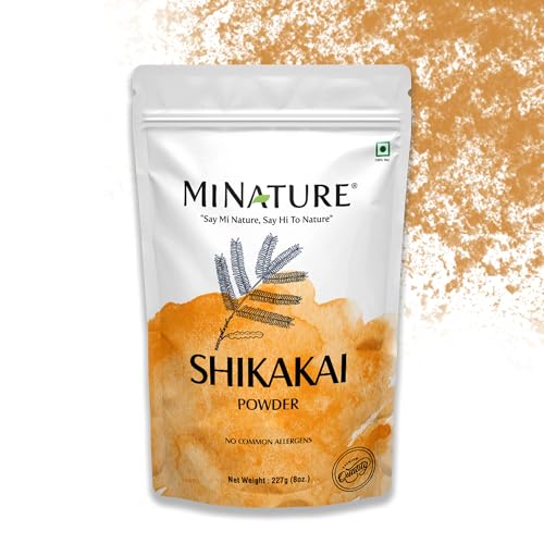 minature Shikakai (Acacia Concinna) Powder | Excellent Hair Conditioner & Cleanser| Frizzy Hair |For Men & Women Hair Pack| Suitable for All Hair Types| 227g (8 OZ)
