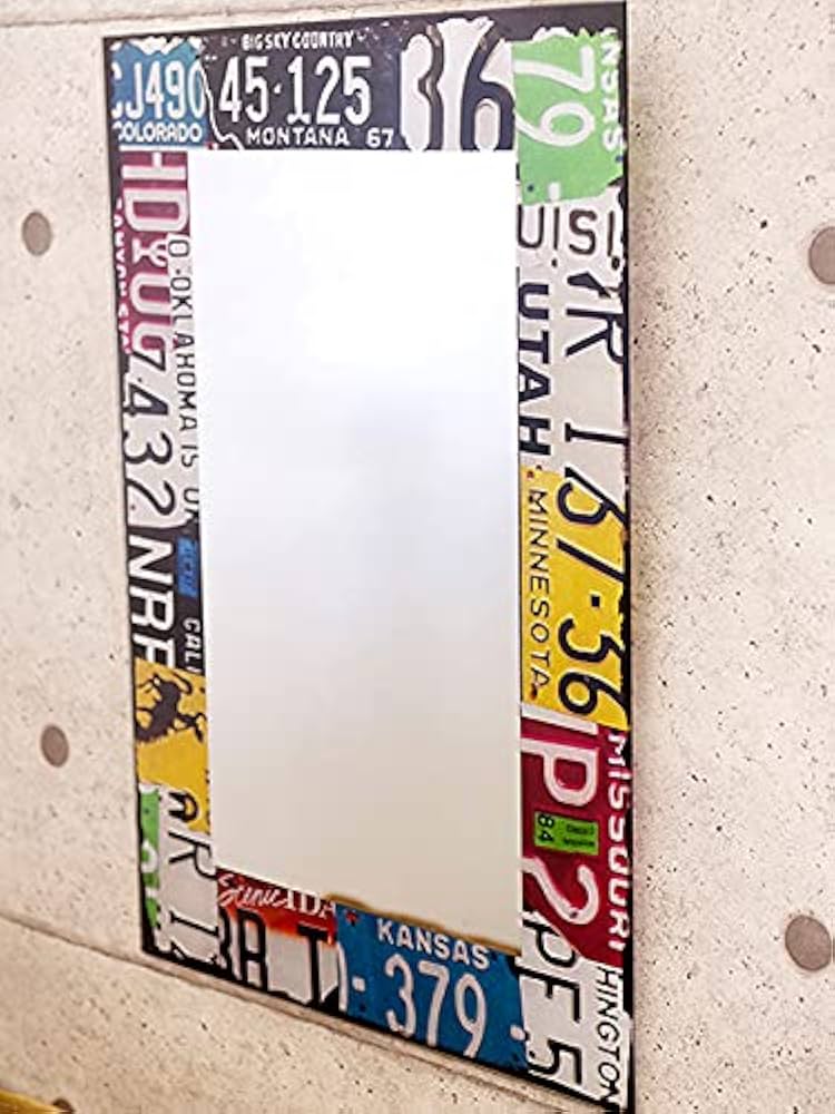 ルート６6 アメリカン パブミラー ROUTE66 ガレージミラー 壁掛け 鏡 ルート66 アメリカン パブミラー ROUTE66 ガレージミラー 壁掛け 鏡