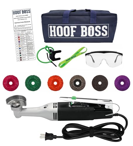 Hoof Boss - Horse Hoof Trimmers Complete Electric Set 110v -...