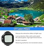 UV Lens Filters Protector for DJI Mini 5 Pro Drone Camera Accessories, Multicoated HD Optical Glass, Scratch Resistant, Enhance Clarity, Reduce Light Refraction, High Light Transmission