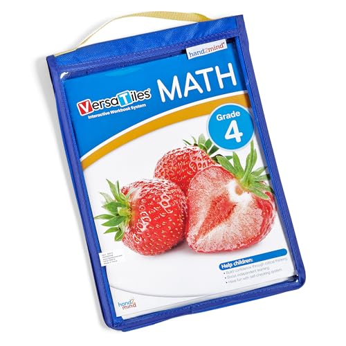hand2mind VersaTiles Math Take Along Pack, Grade 4 by hand2mind - Used condition - Image 4