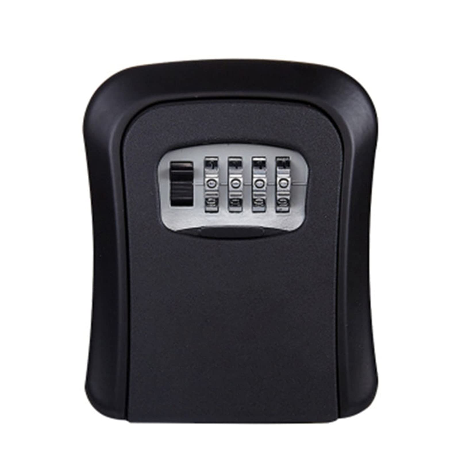 Lockbox Key Storage Lock Box Wall Mount Aluminum Alloy 4-Digit Combination Waterproof Lockbox Key Safe Box Portable Storage for House Key ID Card U Disk lock box for house key key lock box