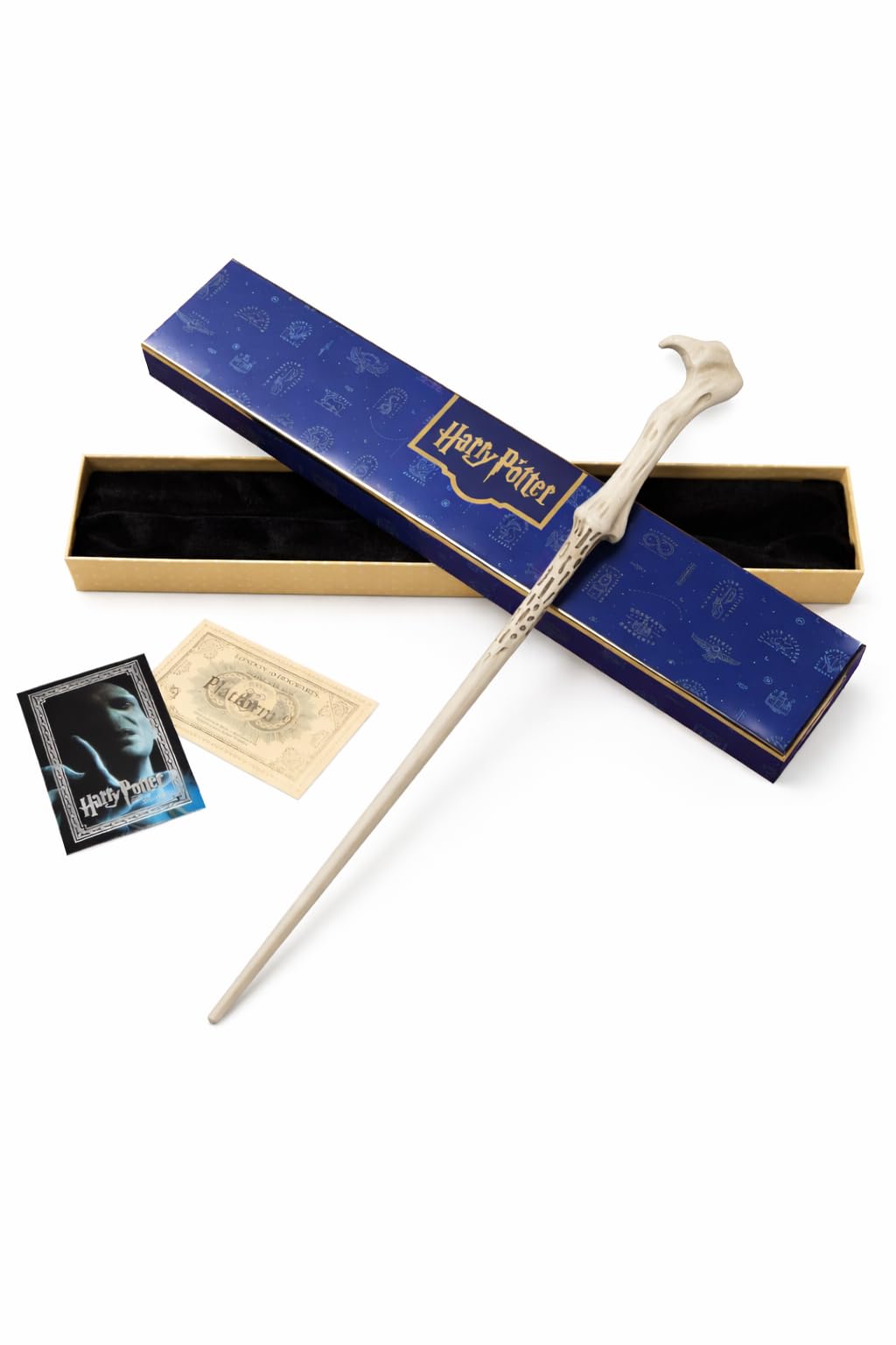 The Souled Store Lord Voldemort's Wand Collectibles | Authentic 1:1 Scale Movie Replica | Premium Hand-Painted Bone-Handle Design Magic Wand Toy with Collector’s Box | Wizarding World Merch-picture-11
