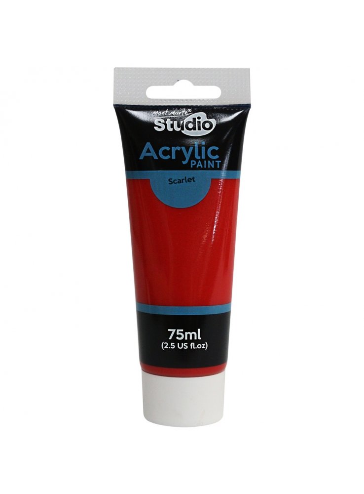 Mont Marte ACRYLIC COLOR 75ML BRILLIANT RED