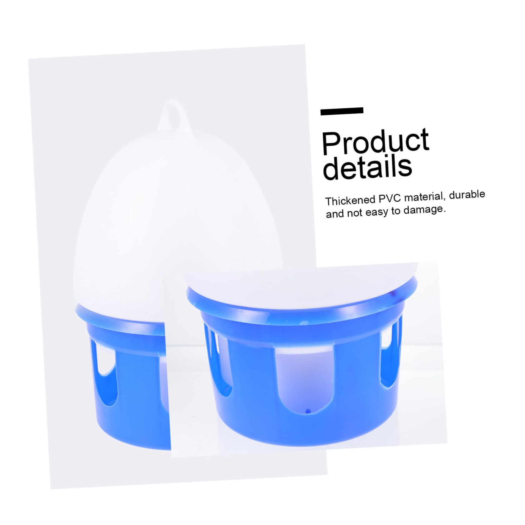 TOYANDONA Bebedero para Práctico Bebedero para Pájaros De Gran Capacidad para Comedero Pájaros Jardín o Patio