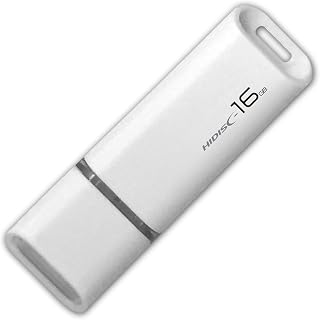 HIDISC USBメモリ 16GB データ転送 プリント用 物理的 バックアップ フラッシュドライブ 2.0 白 キャップ式[M便1/2]