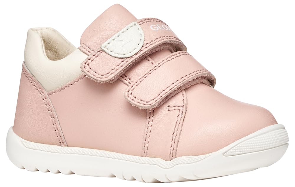 Geox Boy's B Macchia Girl A Sneaker, Lt Rose Lt Ivory, 7.5 UK Child