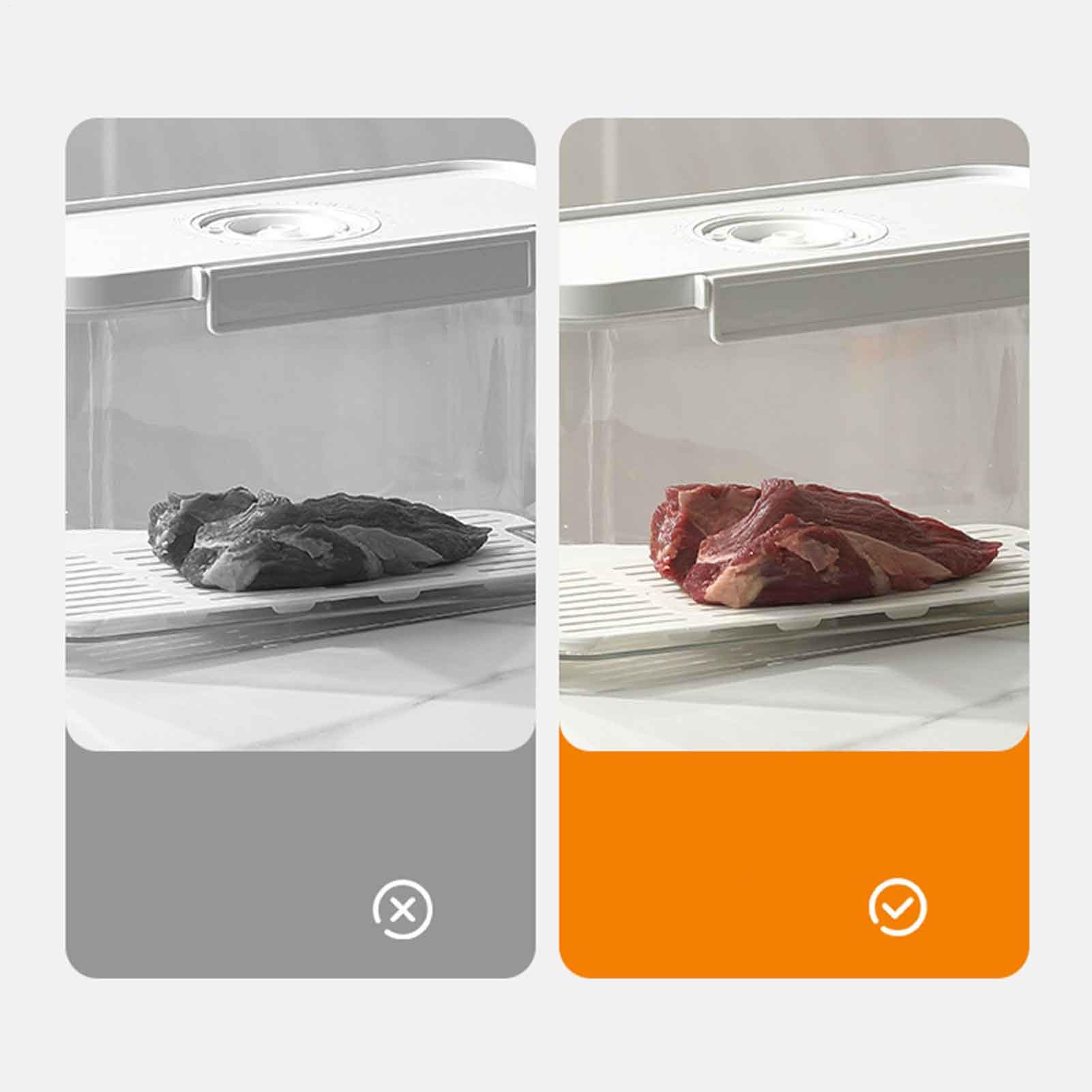 Sigillare contenitori di stoccaggio alimentari,Contenitore di immagazzinaggio alimentare | Contenitori di stoccaggio a prova di perdite con scatola di immagazzinaggio con pompa a vuoto,Contenitore