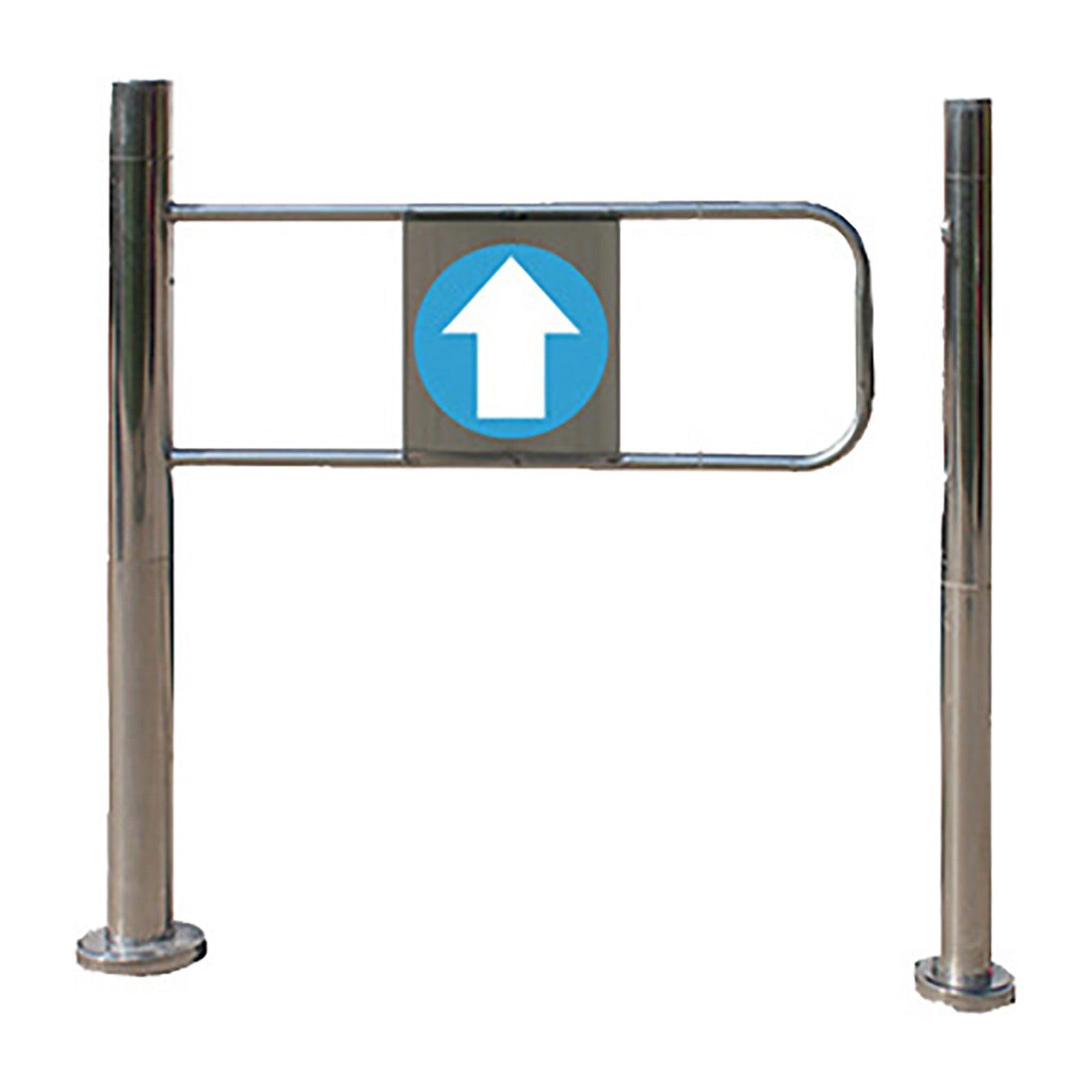 SteelSingleSwingGate forEntrance Lewy otwór 50 x 97 cm i system zamykania
