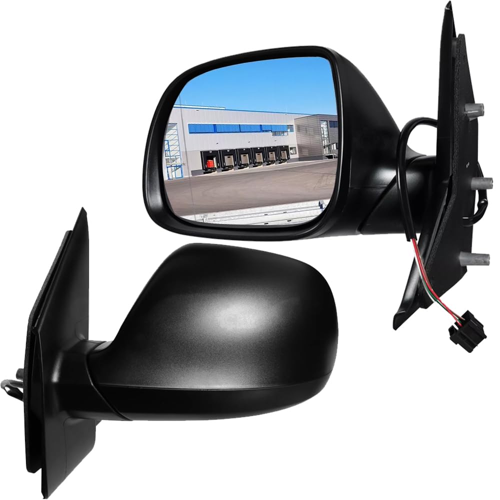 HEYOUTH Retrovisores Exteriores Eléctricos Eléctricos Izquierdos,Espejos Laterales Completos con Cristal Calefactado Convexo,para VW Transporter T5 2009-2015