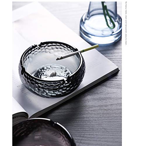 Asbakje Nordic Style Crystal Hammer glazen asbak Office Living Room Europese decoratieve ornamenten Hotel Asbak voor… - Image 5