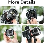 7artisans 35mm F1.4 Mark III Full Frame Manual Focus Prime Lens Large Ouverture Compatible avec Canon RF Caméras de montage EOS Pays RP R5 R6(Noir)