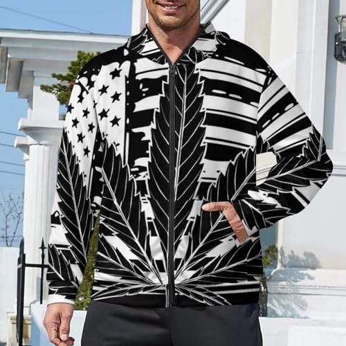 Sports Men's Gym Workout Full Zip Hooded Active Sweatshirt for Fall Winter3