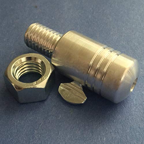 ATV UTV Dirt Bike 1/4" Quick Release Billet Whip Flag Pole Holder...