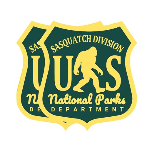 eDesign 2-Pack US National Parks Sasquatch Division...