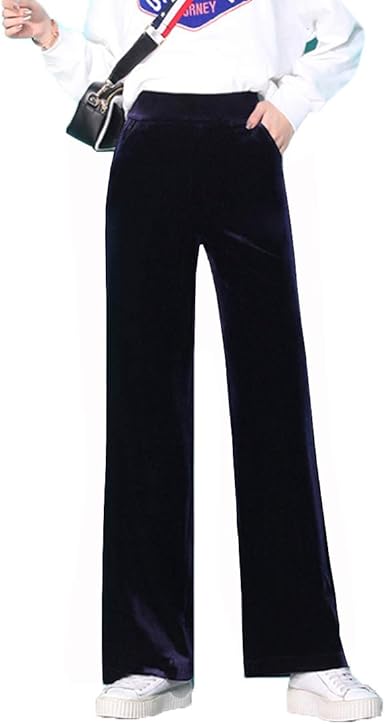 Velvet palazzo pants Clearance