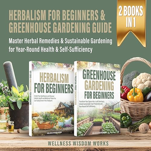 Herbalism for Beginners & Greenhouse Gardening Guide