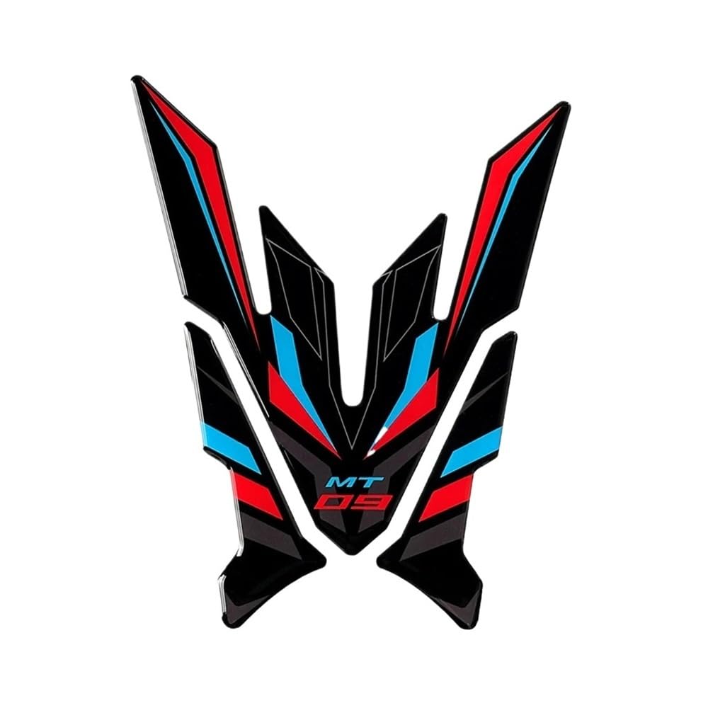 Motorcycle Fuel Tank Sticker for MT-09 MT09 MT 09 Fuel Tank Modified Sticker Motorcycle Motor Bike Side Body Fuel Tank Pad Decal Accessories