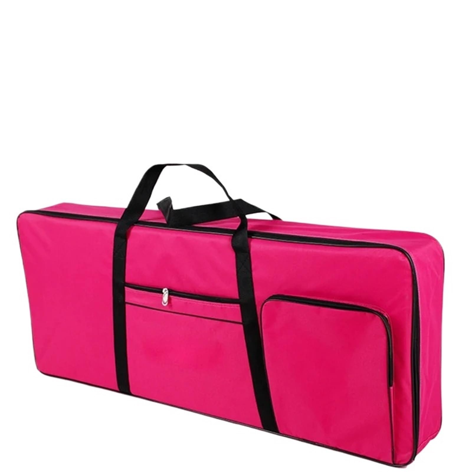 Custodia per Tastiera Custodia imbottita for organo elettronico, custodia for tastiera, strumento protettivo, portatile, antiurto, impermeabile, 61 tasti(600D Thicken Rose)