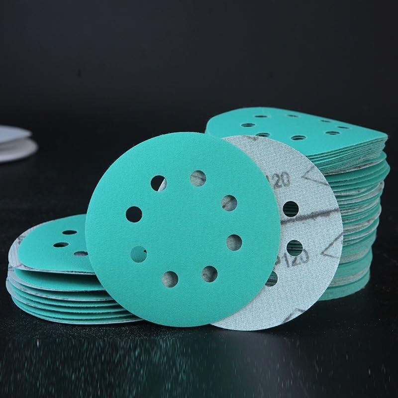 Discos de lijado húmedos y secos for pulir automóviles Discos for lijar y pulir carrocerías Papel de lija fino for lijado fino Discos con velcro for preparación y detallado de pintura Superficies alis