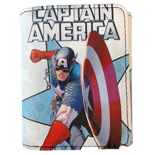 Captain America Shield Attack Trifold Wallet in Collectable Tin2
