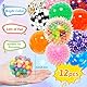 12 Stück Mini Stressbälle, Antistressbälle Stressball für Erwachsene Hand Übungsbälle Sensorik Spielzeug Antistress Spielzeug Quetschball für Kinder Erwachsene ADHS Angst Abbauen Zappelspielzeug