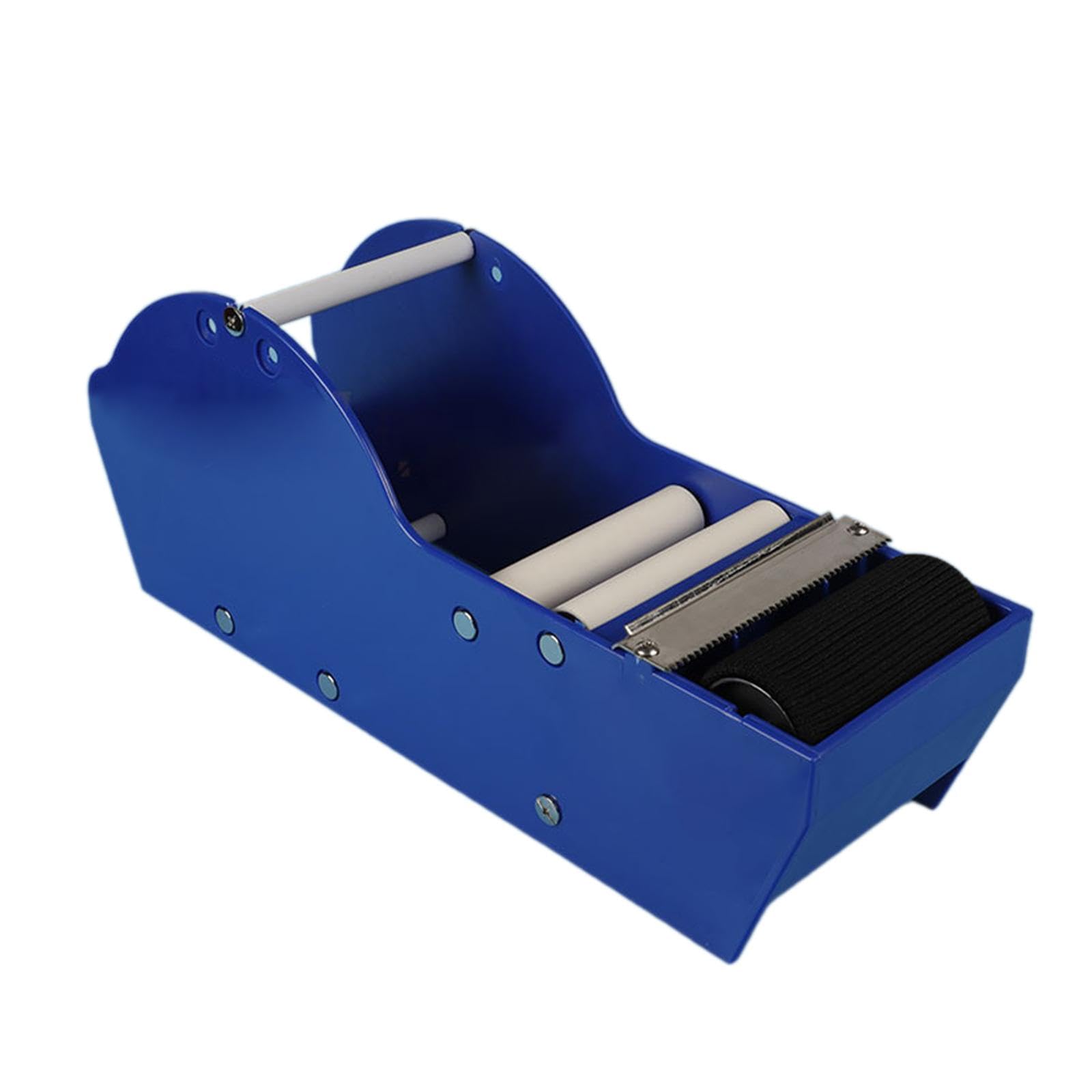 Dispenser di Nastro Adesivo Attivabile con Acqua, Macchina Da Taglio, Dispenser di Carta per Imballaggio per La Chiusura di Scatole, Donatore di Nastr, Blu