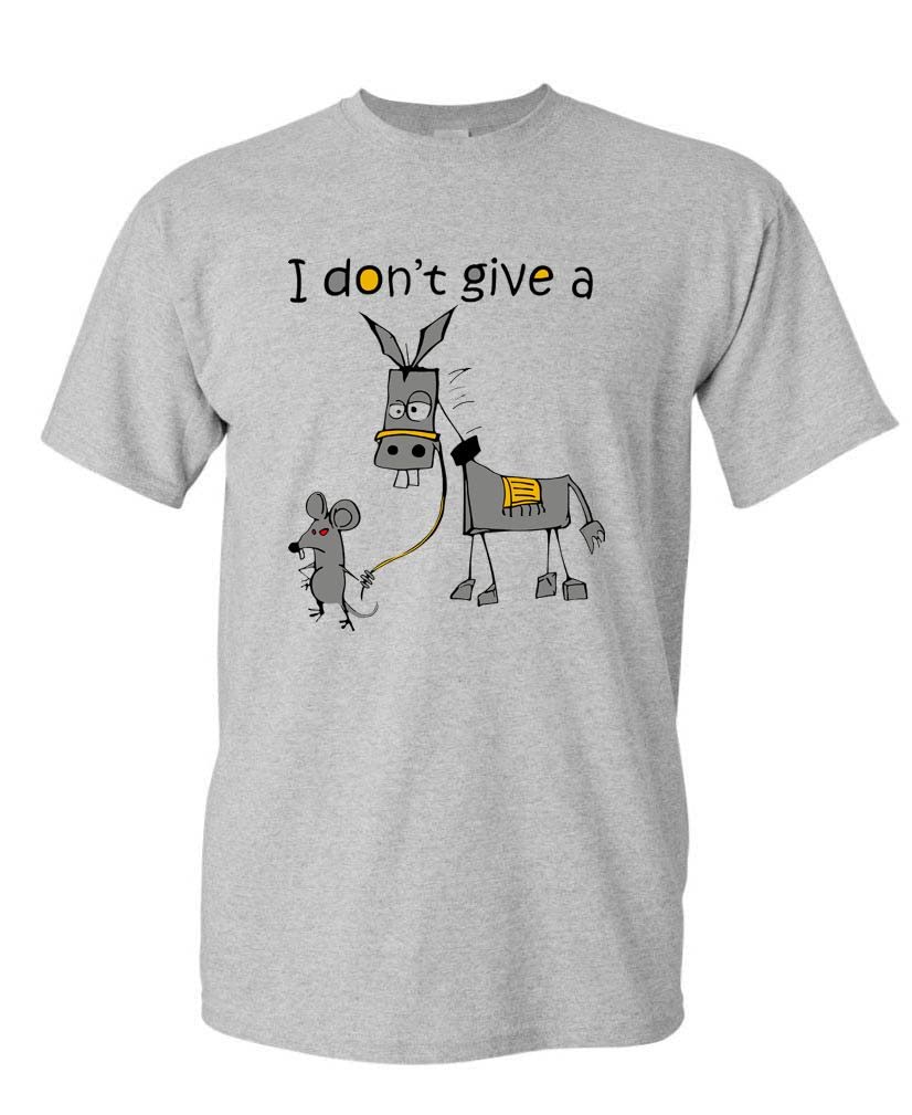 I Don't Give A Rat's Ass - Don't Care - Unisex T-Shirt (XL, Sport)