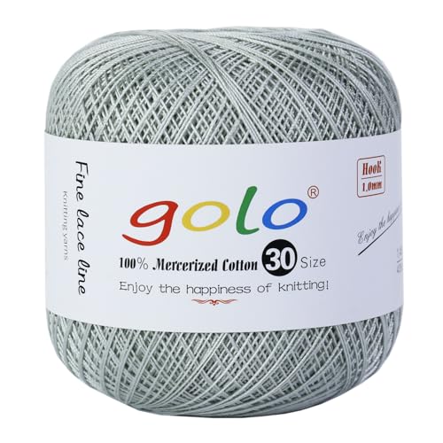 Image of golo Crochet Thread Size 30 Yarn for Hand Kniting Yarn for Tatting 226