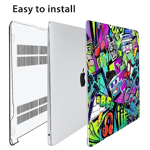 Carcasa MacBook Pro 13 A2289 A2251 con protector de pantalla y funda para teclado 5