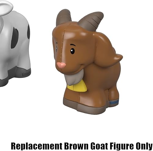 Miniatura 3 de Pieza de repuesto para el juego Fisher-Price Little People Farm Animal Friends - GFL21  Figura de repuesto de cabra marrón