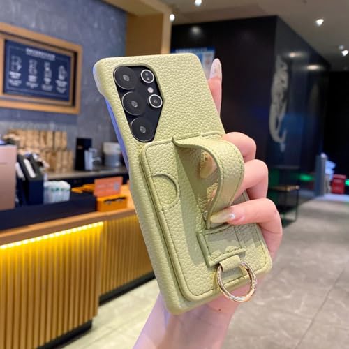 Housse Portefeuille avec Dragonne et Porte-Cartes Intégré pour Galaxy A22 4G - 3