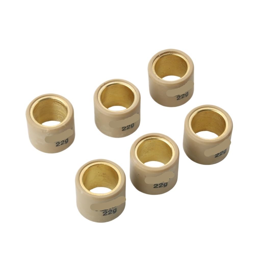 Poids de rouleau de course de variateur, 6 pièces, 22 grammes, 25x22mm, adaptés à Qu Bl 250 2x4 Bl325 Ta 325