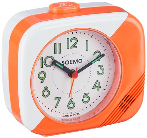 See full amazon price history chart for Amazon Brand - Solimo Table Alarm Clock | 4-Step Volume with Lighting and Night Glow | White and Orange Amazon Brand - Solimo Table Alarm Clock | 4-Step Volume with Lighting and Night Glow | White and Orange (B0CFY2WJKS) Amazon Price History, Amazon Price Tracker