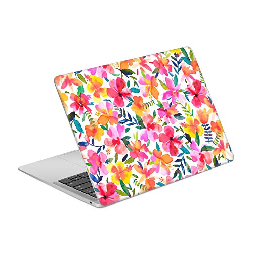 Couverture Vinyle MacBook Air 13.3 Anti Rayures Style Floral Hibiscus A2179
