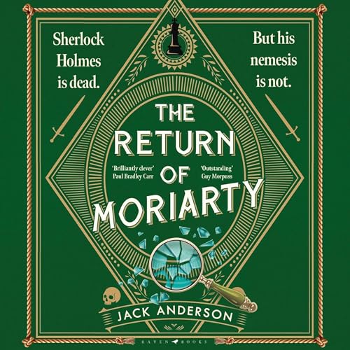 The Return of Moriarty Audiolibro Por Jack Anderson arte de portada