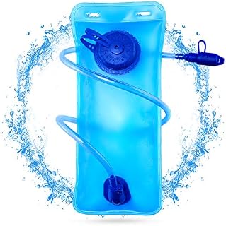 Hydration Bladder 2 Liter Water Bladder, SKL Upgraded Leak Proof Water Reservoir Hydration