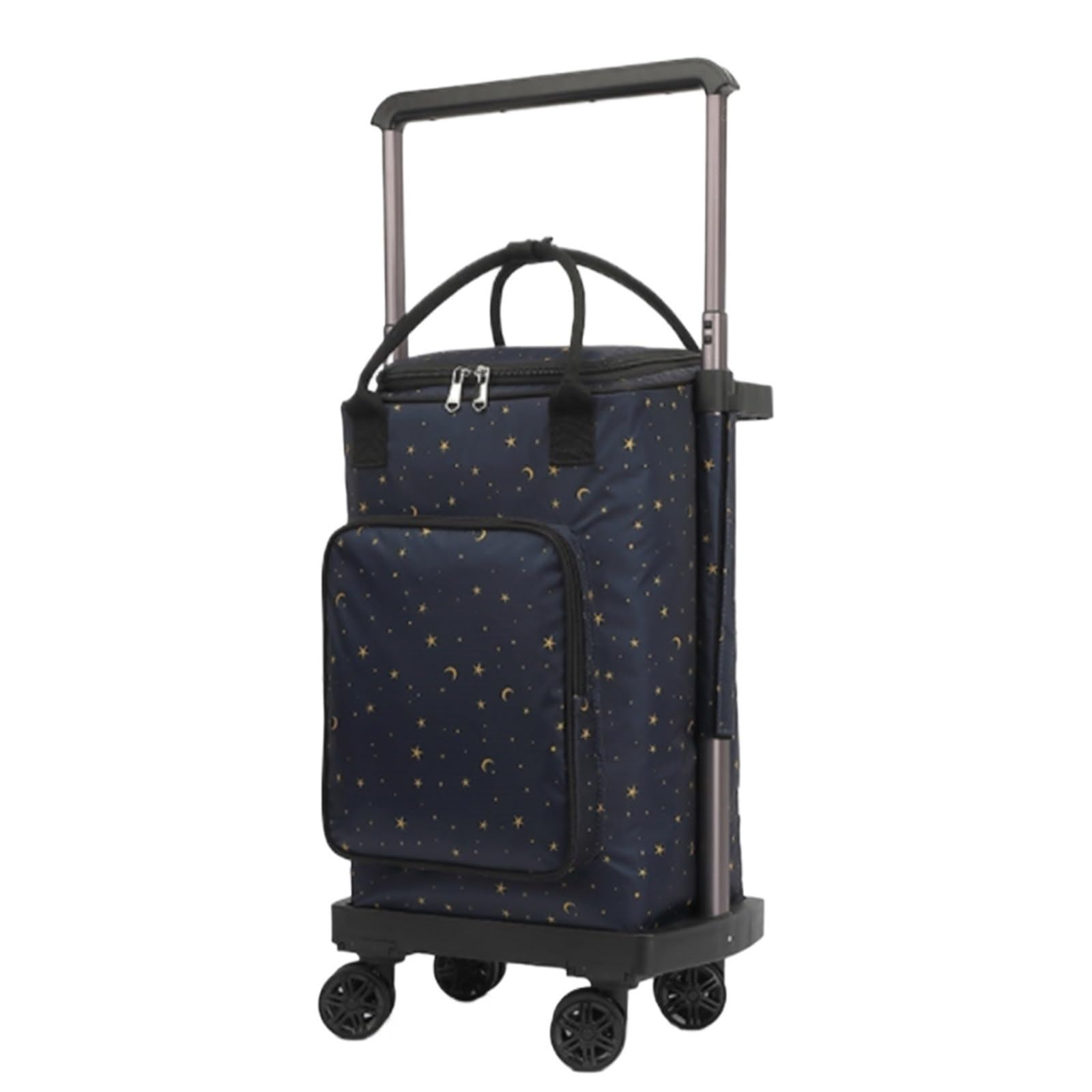 Shopping Trolley Shopping Cart With Universal Wheels Trolley For Buying Food And Groceries Utility Cart