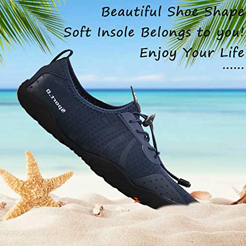 Image of YALOX Water Shoes Men's Women's Swim Shoes Outdoor Beach Barefoot Quick-Dry Aqua Pool Socks Swimming Yoga Surfing Exercise