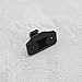 SING F LTD Sun Visor Clips for Car, Sun Visor Bracket Clips of ABS Plastic 94473143900 Replacement Compatible with Porsche 924 944 968, Black