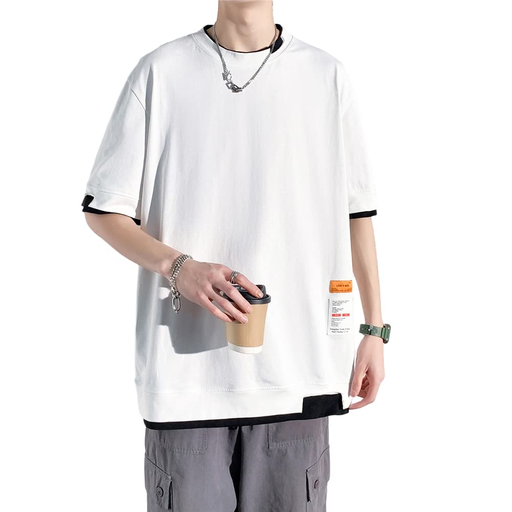 メンズ 半袖 無地 五分袖 カットソー 吸汗速乾 軽量 柔らかい06 メンズ 半袖 tシャツ ５分袖 吸汗速乾 カットソー 無地 夏服