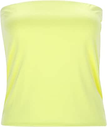 Canotta Donna Sexy Collo V - Top Corto Senza Maniche, Trendy Y2K, Misura Slim Fit - Foto 4