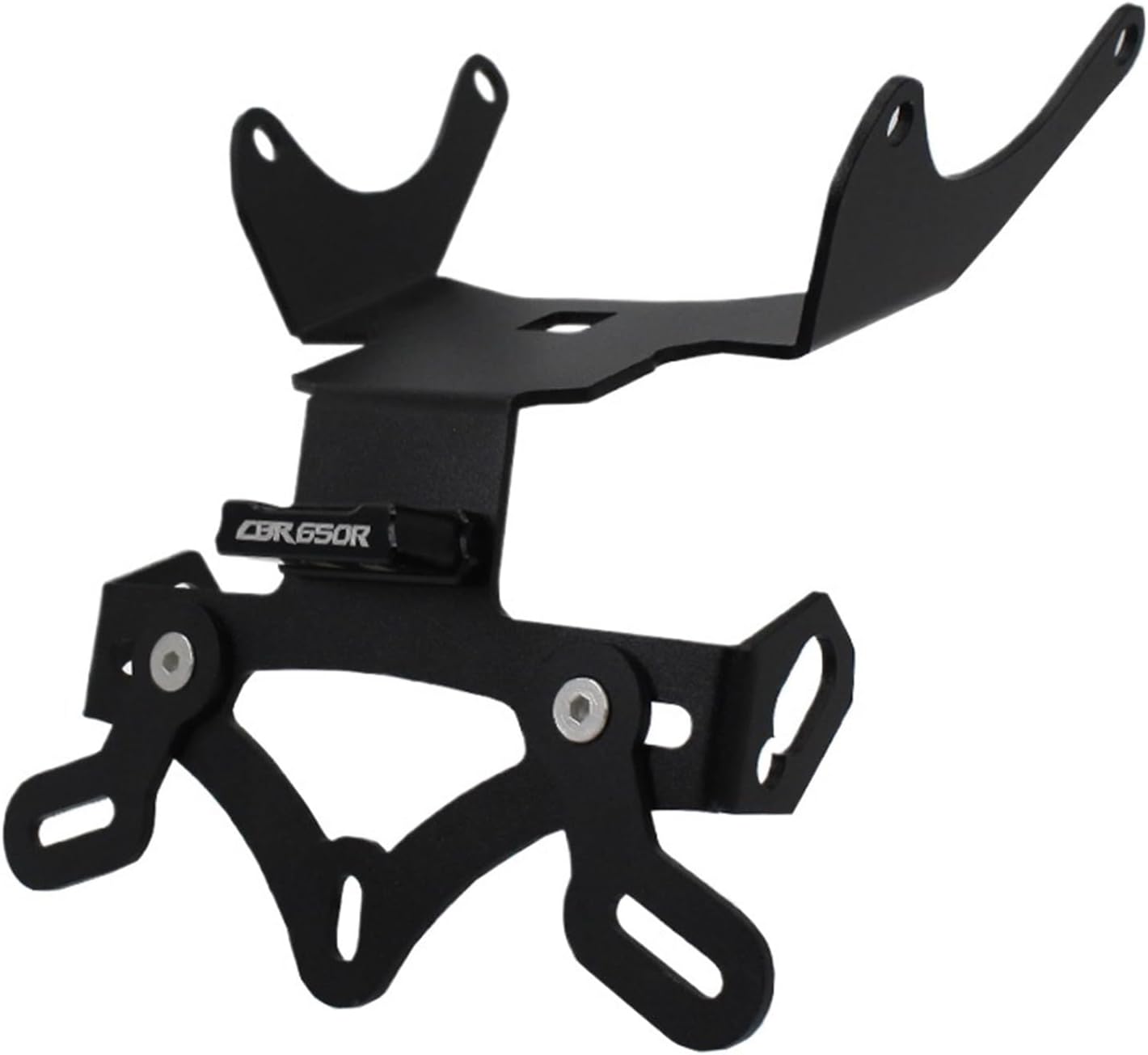 Motorcycle CNC Tail Tidy Fender Rear Bracket License Plate Frame Bracket Compatible with CB650R CBR650R CB/CBR 650R 2021-2023(Black -CBR650R)