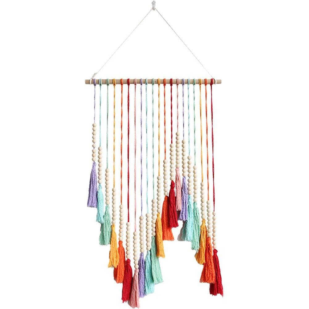 Tapiz de macramé Hrippy para dar vida a paredes vacías con estilo bohemio y color