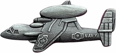 E-2C Hawkeye Aircraft 1 1/2 inch Hat or Lapel Pin E15603 F6D26B