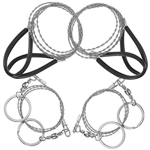 KICHOUSE Professional Wire Saws Pocket Chainsaw for Hunter Fisherman Camper Explorer Outdoor Activities